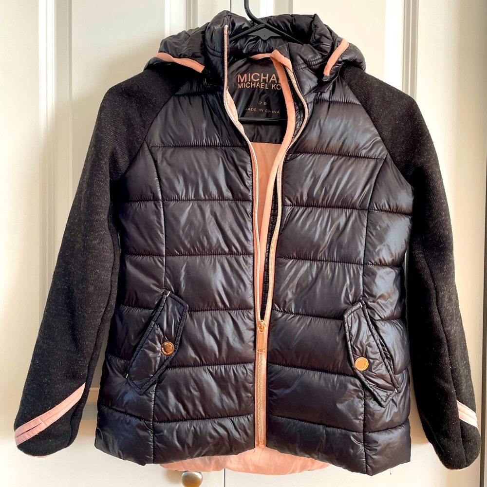 Michael Kors Girls Puffer Jacket Size 7/8